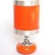 Lampe orange années 1970