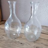 Set of two carafes