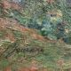 Large oil on canvas "Country Scene", signed L. Jouenne