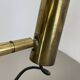 Unique 3-spot brass ceiling light koch and lowy style omi lighting germany, 1970