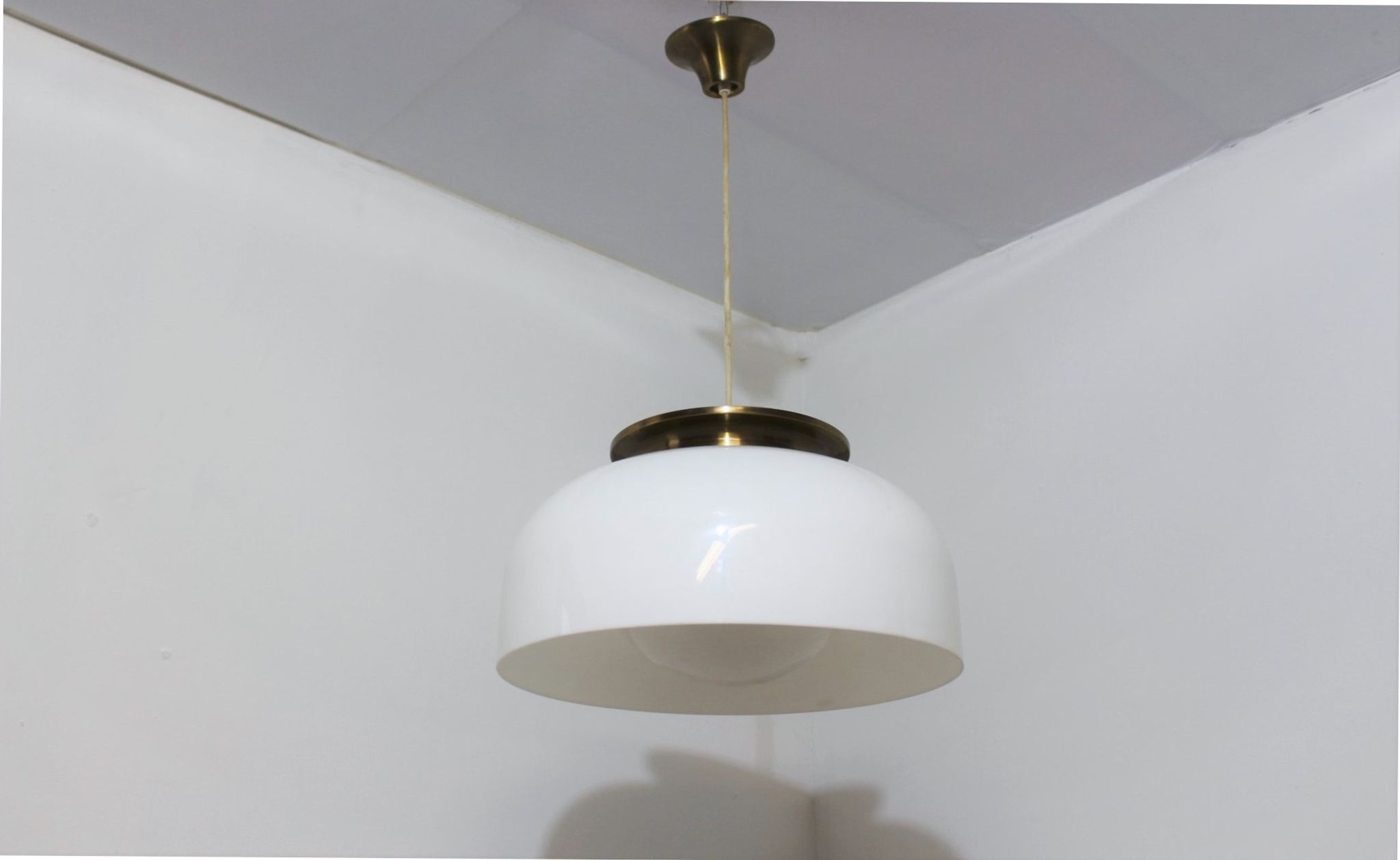 Luigi Massoni pendant lamp for Guzzini 1970s
