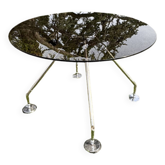 Sir Norman Foster Nomos 1987 Glass Round Table