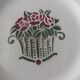 Choisy le Roi ironstone dessert plates, set of four