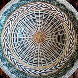 Earthenware fruit bowl - signed and numbered under the base