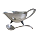 Angora tripod and silver metal spoon