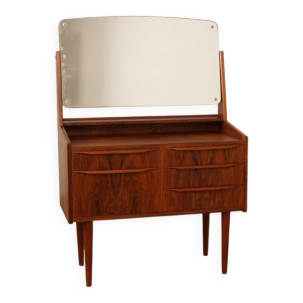 Coiffeuse vintage Design danois Teck