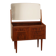 Coiffeuse vintage | Design danois | Teck