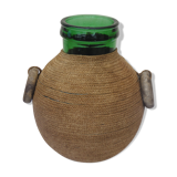Canister in a jute dress