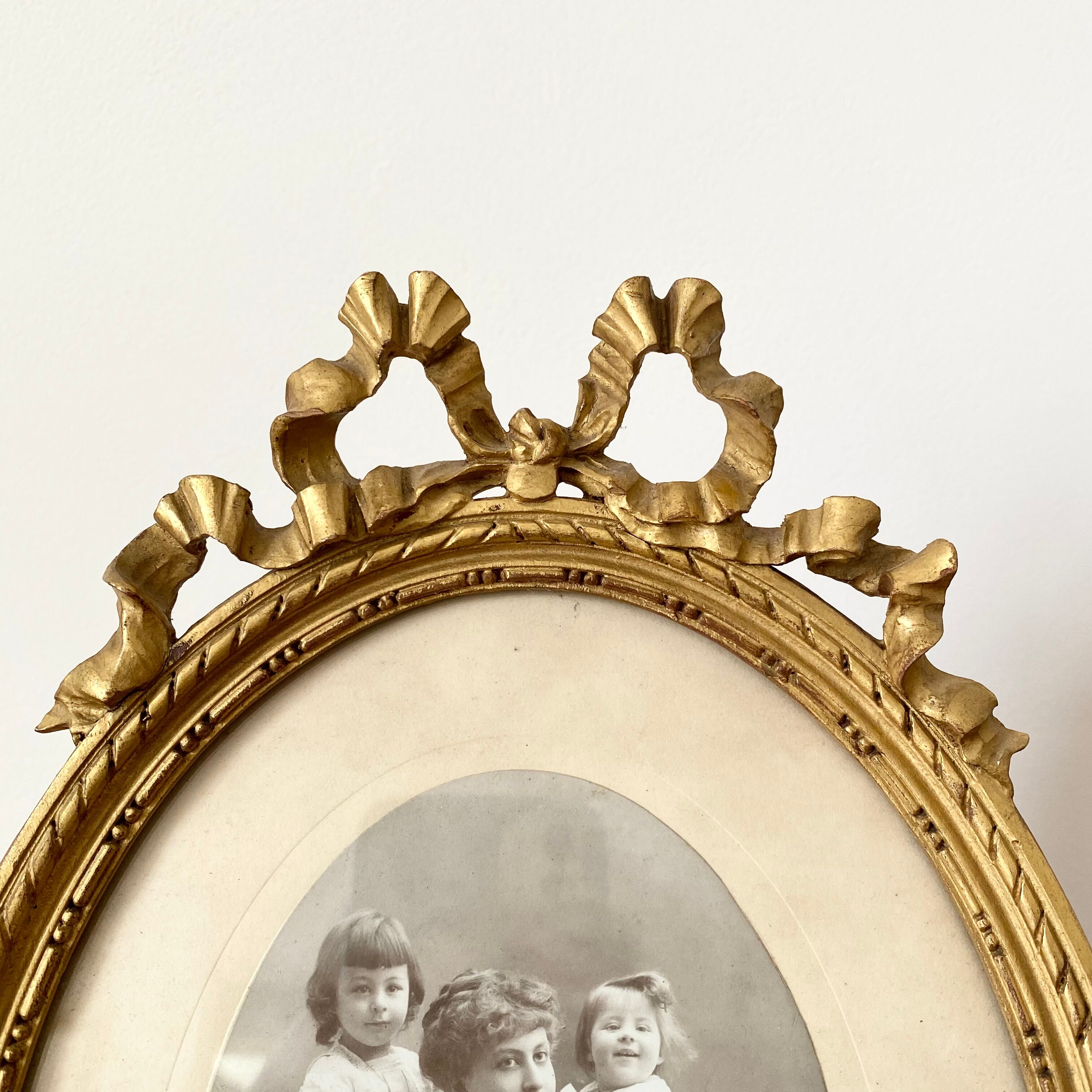 Old golden frame