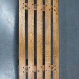 1970s Wooden Flower Pot Bench, Czechoslovakia