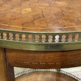 Louis XVI style mahogany side table