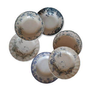 Assiettes creuses anciennes