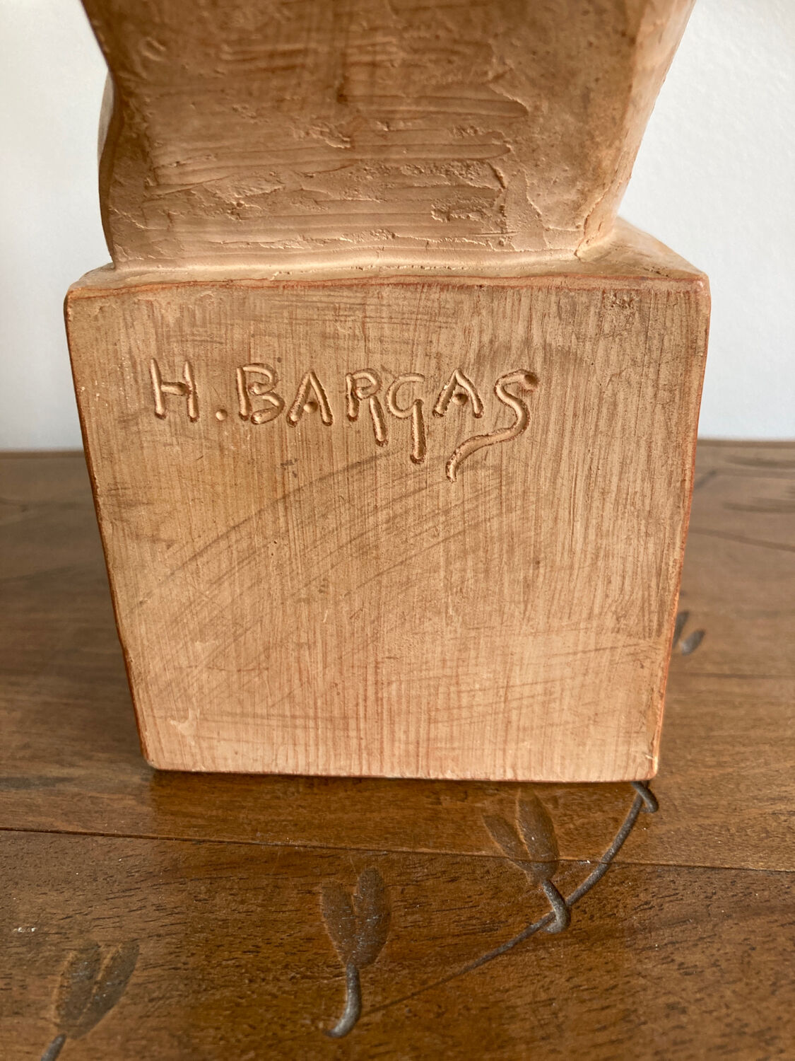 Bust child Henri Bargas