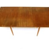Teak dining table with swings, Sweden, 1960