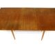 Teak dining table with swings, Sweden, 1960