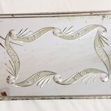 Vintage mirror tray