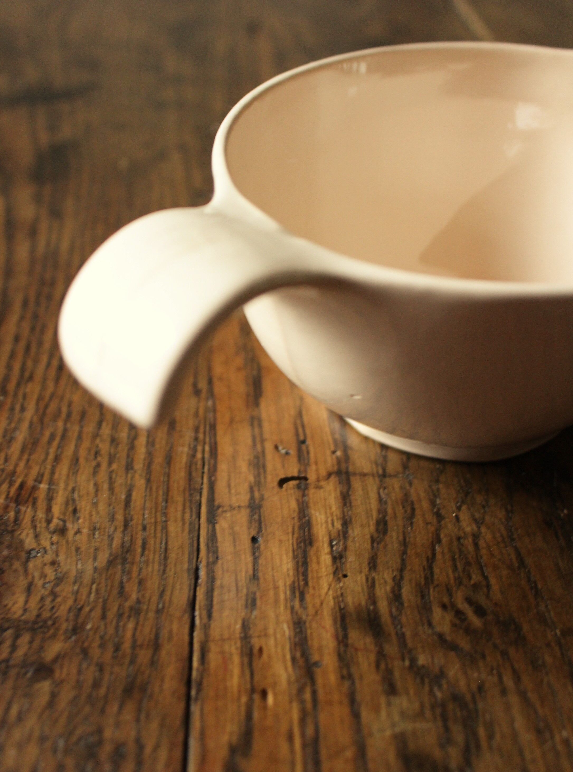 Saucière Rose Digoin Sarreguemines