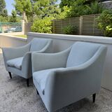 Set of 2 Hepburn Earl Gray armchairs - Conran Shop