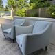 Lot de 2 fauteuils Hepburn Earl Grey - Conran Shop