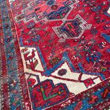 Ancient Persian carpet Hamadan handmade 108x192 cm