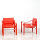 Safari lounge chairs by Maurice Burke for Arkana