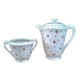 Coffee pot and sugar bowl
