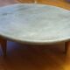 Sir Terence Conran coffee table for Conran shop Paris zinc top 1997