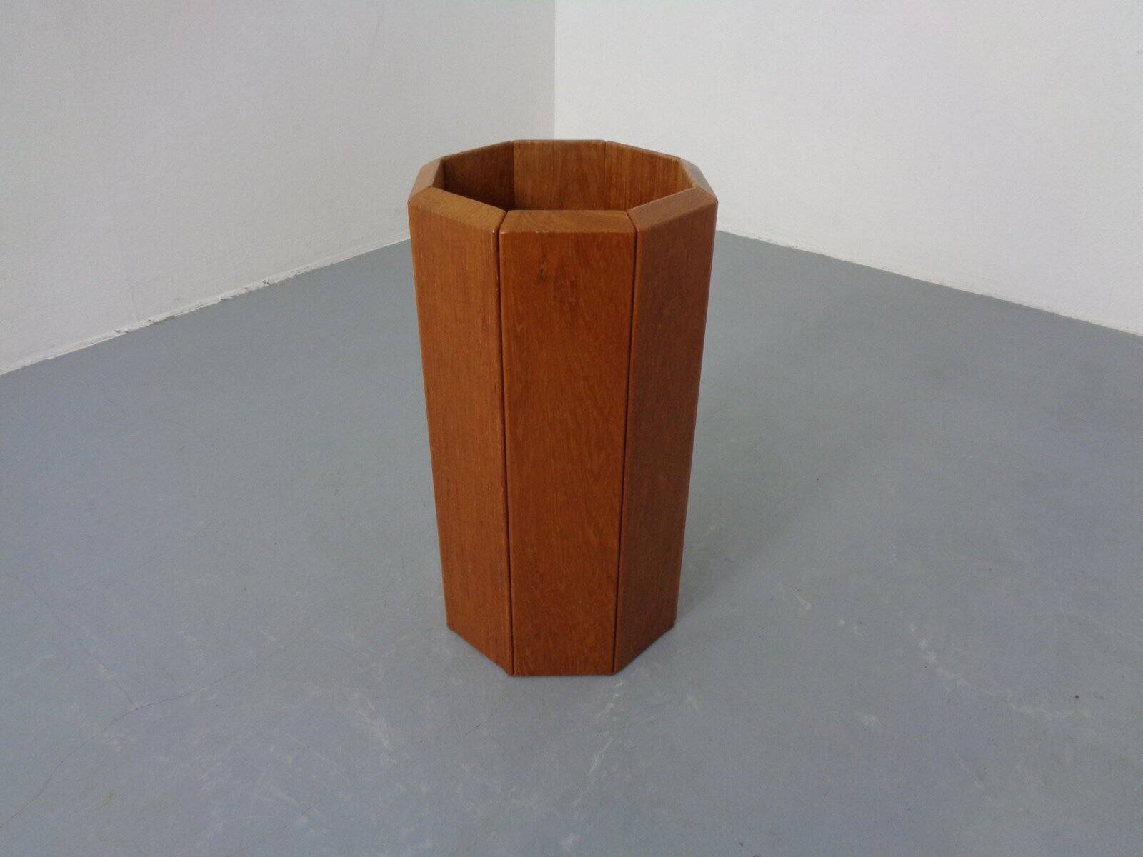 Danish Umbrella Stand in Teak by Kai Kristiansen for Vildbjerg Mobelfabrik, 1960s