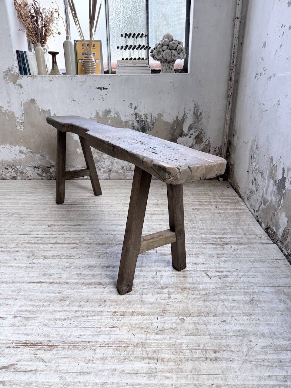 Banc console établi 1950