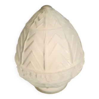 Glass for art deco lamp
