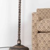 Silver plated Gec standard floor lamp