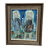 Original Swedish Oil on Canvas – “Friends” by A. Wickgren – Vintage & Framed