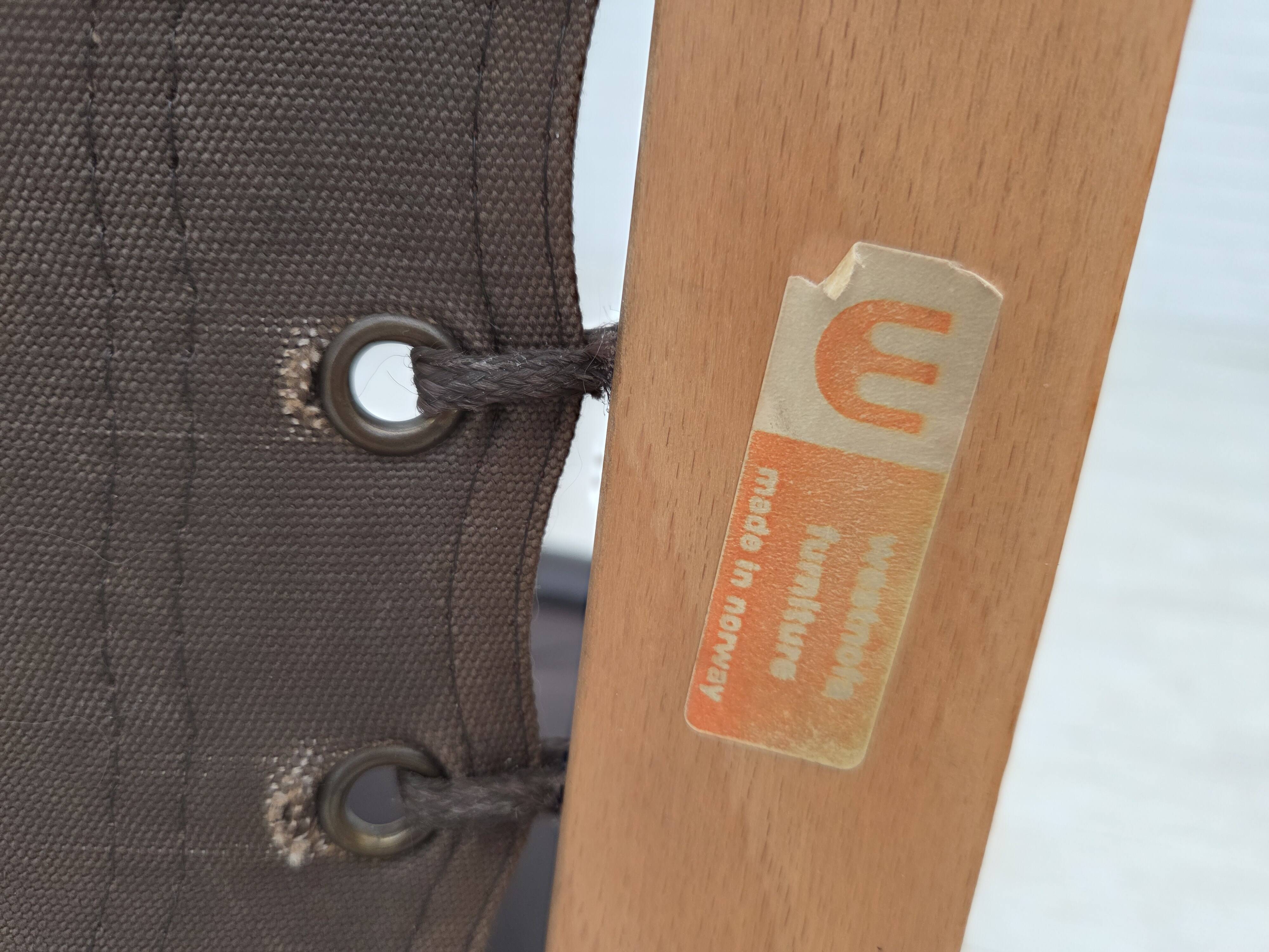 1970s, Norwegian design by Ingmar Relling, lounge chair model "Siesta".