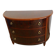 Half-moon commode