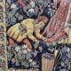 Large Tapestry of Halluin "The Grape Harvest at the Castle", Halluin Stitch