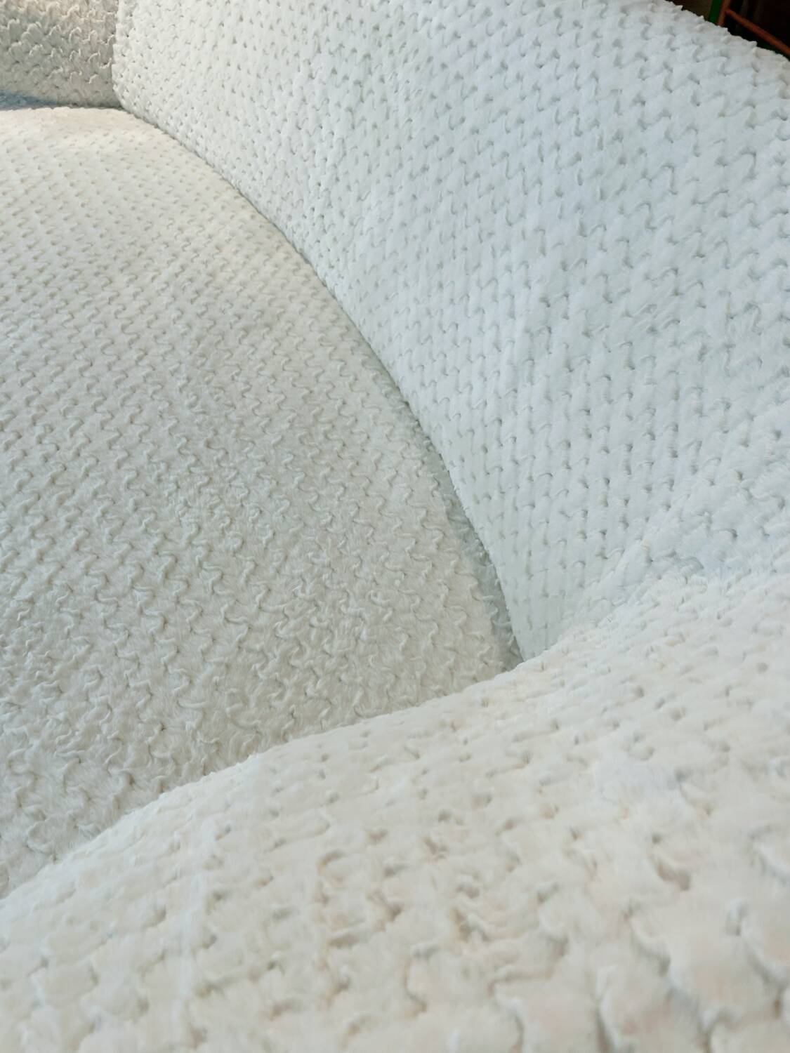 Vintage three-seater sofa