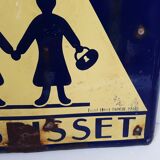 Enamelled plate automobile club of the West, 1950