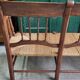 THREE-SEATER STRAW BANQUETTE PROVENCAL RADASSIER