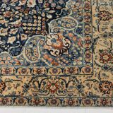 8x10 Oversize Navy Blue Persian Rug, 227x313Cm
