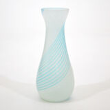 Vase en verre de Murano 'Mezza Filigrana' Par Dino Martens Pour Aureliano Toso