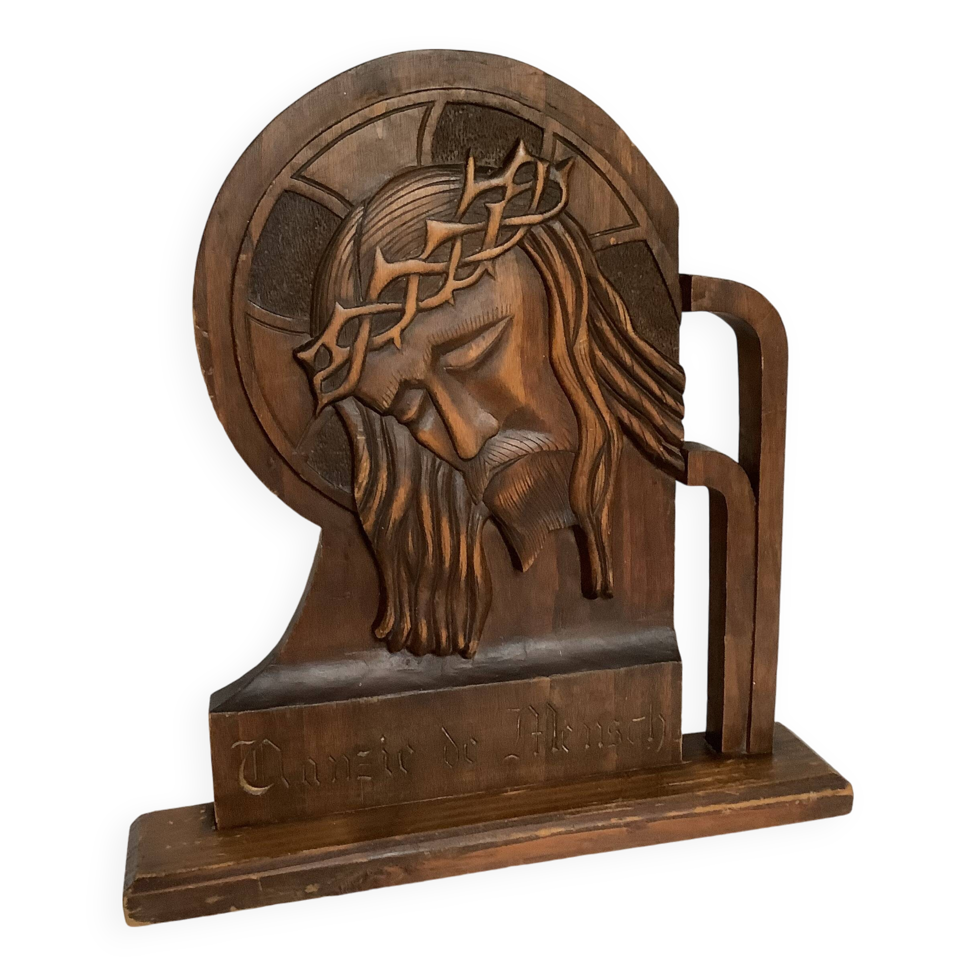 Christ carved 1945