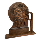Christ carved 1945