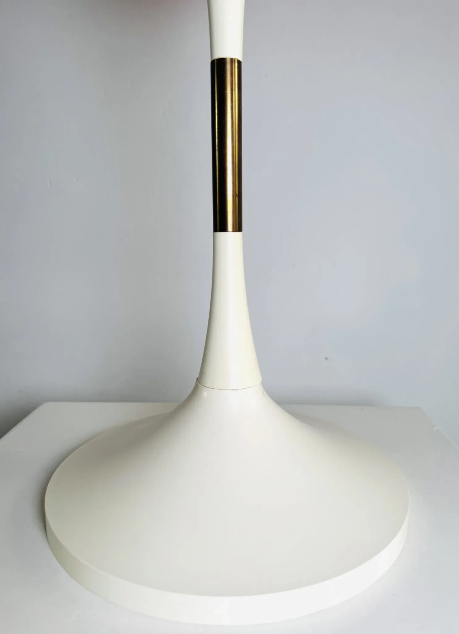 Mid-Century Trixel Table Lamp By Bent Karlby For Lyfa, Denmark 1970S