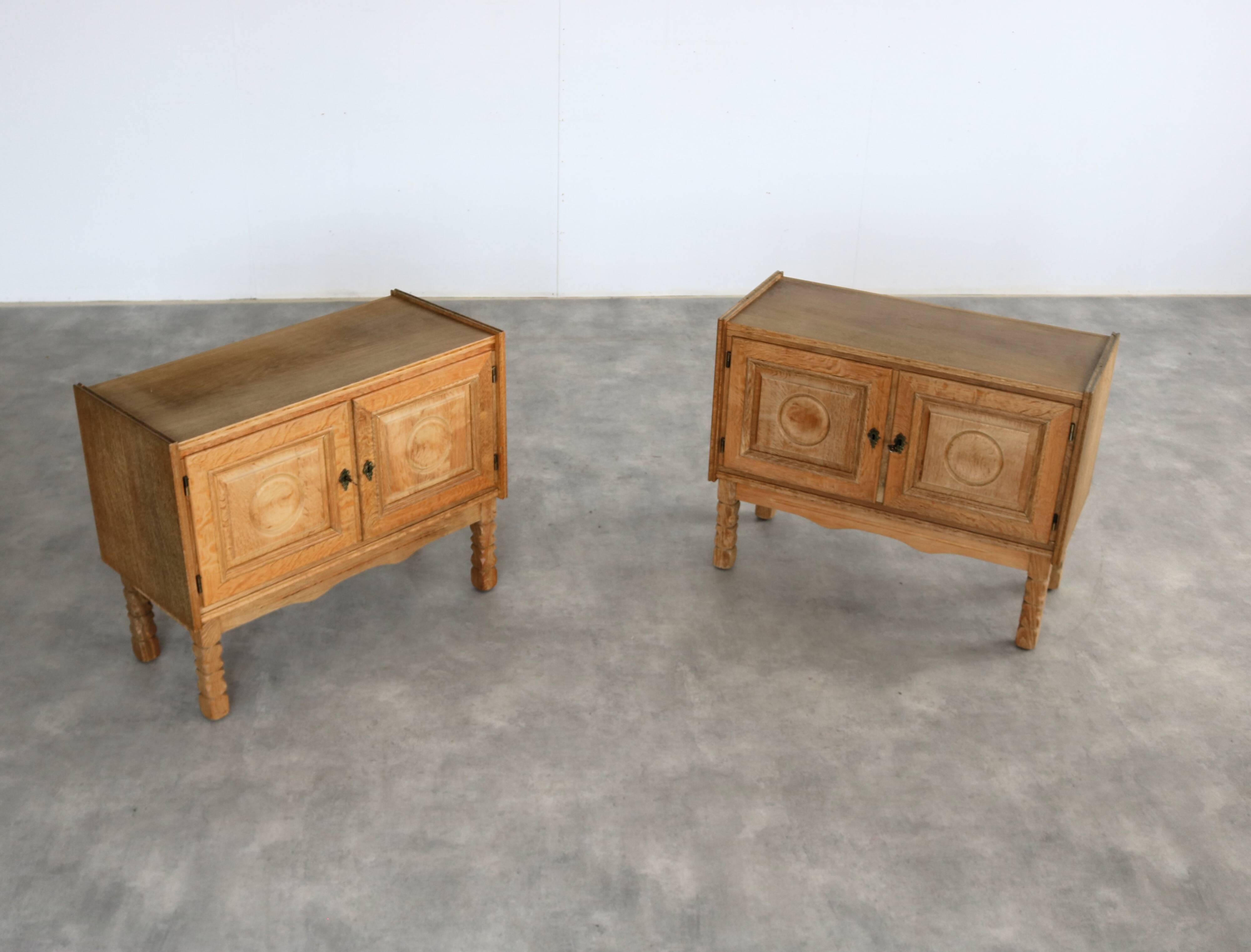 Brutalist sideboards | cabinets | 1960s | Danish