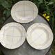 Set of 6 hollow plates old long-earthenware
