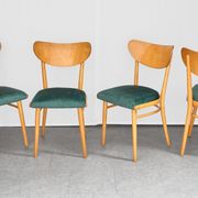 Set of 4 Dining Chairs, Jitona, 1960s, Czechoslovakia