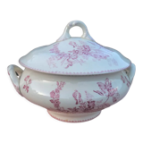 Soupiere iron earth model fontanges sarreguemines