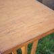 Table bois vintage, table bistrot Maison Guillaume a Bourges, table d'appoi