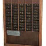 Factory scoreboard, industrial furniture