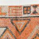 Tapis de couloir turc 3x11, coloris saumon et orange discrets, 92 x 336 cm